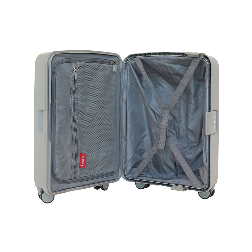 Alezar Premium matkalaukkusetti harmaa (20